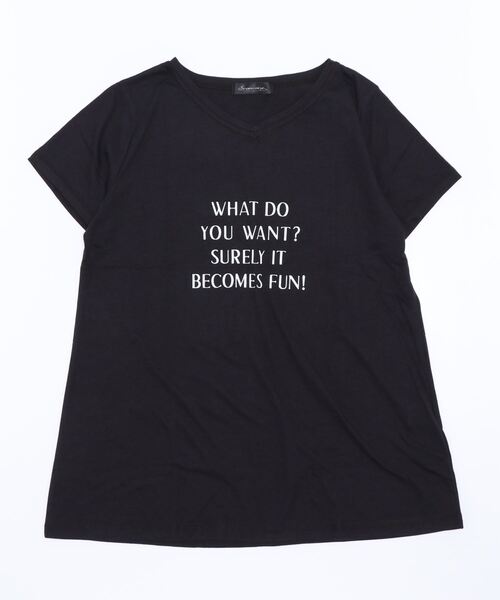 BELLUNA PLUS(ベルーナ)の「美人顔シルエットプリントプルオーバー(Tシャツ/カットソー・レディース・ブラック/ターコイズブルー/その他1/その他2/グリーン系その他・X-LARGE/MEDIUM/LARGE)」の17枚目の写真
