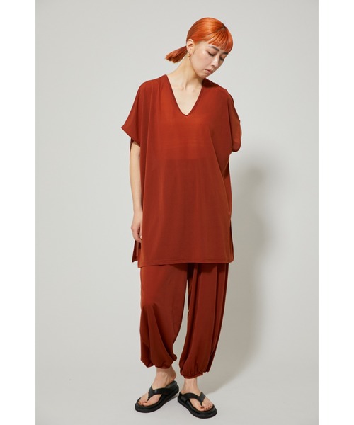 HeRIN.CYE(ヘリンドットサイ)の「Relax long tops(Tシャツ/カットソー・レディース・ブラック/ブラウン/グリーン・FREE)」の8枚目の写真