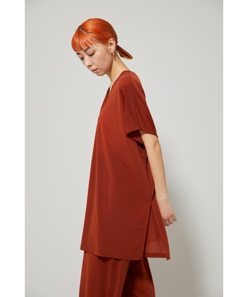 HeRIN.CYE(ヘリンドットサイ)の「Relax long tops(Tシャツ/カットソー・レディース・ブラック/ブラウン/グリーン・FREE)」の11枚目の写真