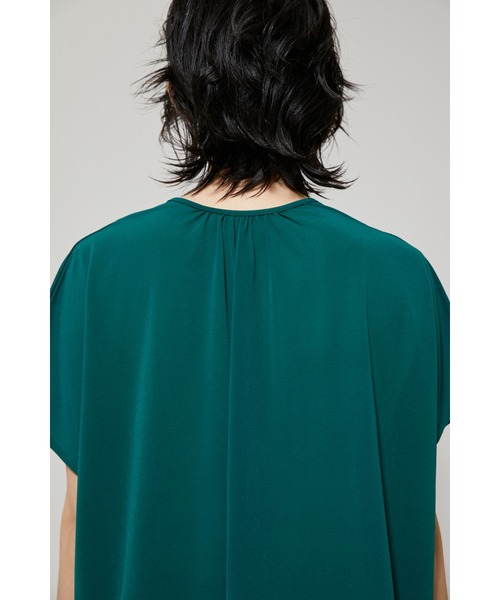 HeRIN.CYE(ヘリンドットサイ)の「Relax long tops(Tシャツ/カットソー・レディース・ブラック/ブラウン/グリーン・FREE)」の12枚目の写真
