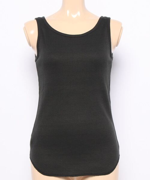 HONEYSUCKLE ROSE（ハニーサックルローズ）の「【HONEYSUCKLE ROSE】前後２ＷＡＹタンクトップ（タンクトップ・レディース・ブラウン/オフホワイト/ダークグレー・S/M/L）」の5枚目の写真