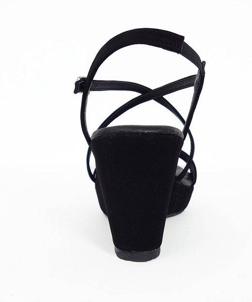 7.5cm走れる楽ちんストラップサンダル（サンダル）｜Newlyme（ニュー