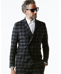 1 piu 1 uguale 3�i�E�m �s�D �E�m �E�O�@�[�� �g���j�́utailored rib W jacket�i�e�[���[�h�W���P�b�g�j�v