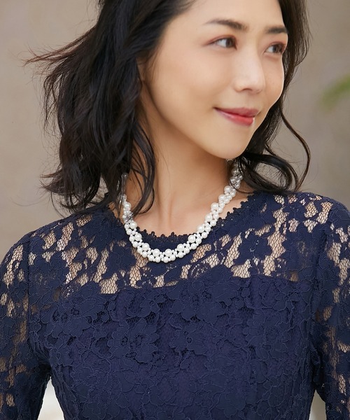 DRESS STAR（ドレス スター）の「パールネックレスネックレス レディース ロング パール　パーティー結婚式（ネックレス・レディース・ホワイト・フリー）」の14枚目の写真