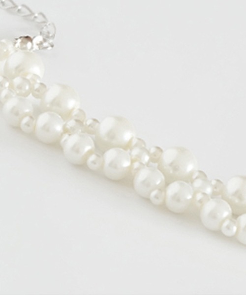 DRESS STAR（ドレス スター）の「パールネックレスネックレス レディース ロング パール　パーティー結婚式（ネックレス・レディース・ホワイト・フリー）」の7枚目の写真