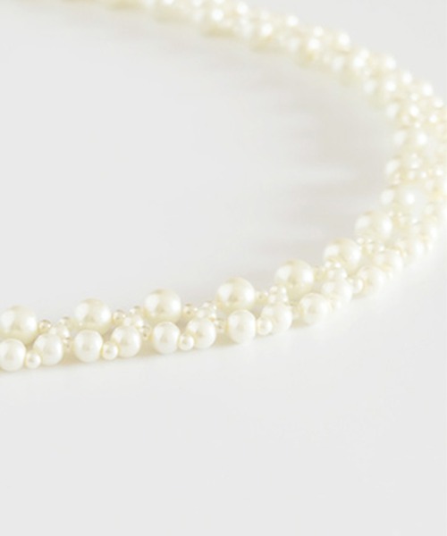 DRESS STAR（ドレス スター）の「パールネックレスネックレス レディース ロング パール　パーティー結婚式（ネックレス・レディース・ホワイト・フリー）」の13枚目の写真
