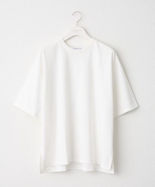 CIAOPANIC TYPY（チャオパニックティピー）の「冷感ダンボールビッグTee（Tシャツ/カットソー・メンズ・ブラウン/グレー/オフホワイト/オリーブ/ダークネイビー・M/L）」の15枚目の写真