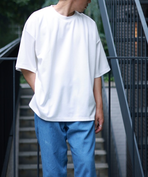 CIAOPANIC TYPY（チャオパニックティピー）の「冷感ダンボールビッグTee（Tシャツ/カットソー・メンズ・ブラウン/グレー/オフホワイト/オリーブ/ダークネイビー・M/L）」の18枚目の写真