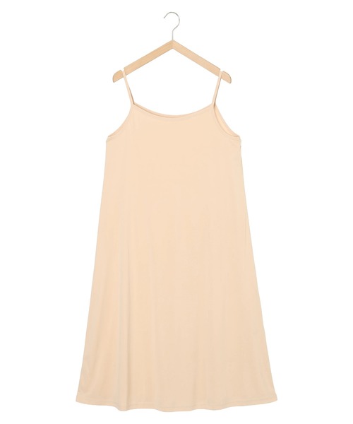 STRAWBERRY-FIELDS（ストロベリーフィールズ）の「Ｐｅトリコットアンダードレス　ワンピース（ワンピース・レディース・ブラック/ベージュ・2）」の6枚目の写真