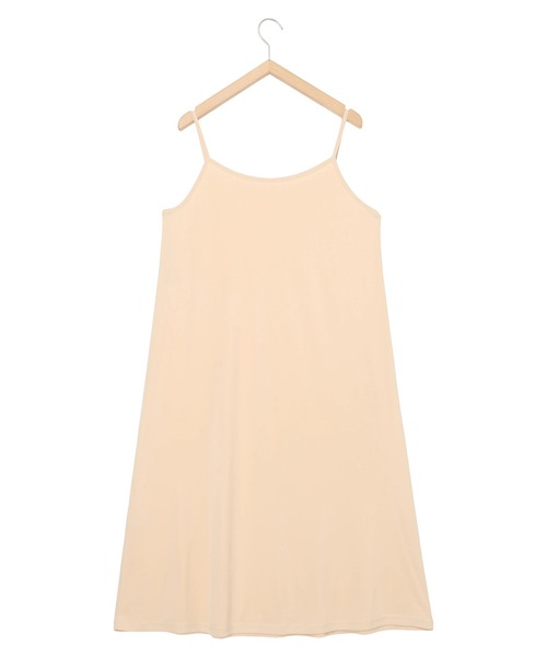 STRAWBERRY-FIELDS（ストロベリーフィールズ）の「Ｐｅトリコットアンダードレス　ワンピース（ワンピース・レディース・ブラック/ベージュ・2）」の7枚目の写真