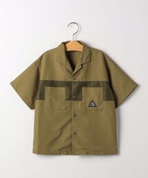 green label relaxing（グリーンレーベルリラクシング）の「TJ H/A メッシュ 切り替えシャツ 110cm-130cm（シャツ/ブラウス・キッズ）」