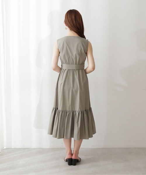 PROPORTION BODY DRESSING（プロポーションボディドレッシング）の「ティアードシャツワンピース / 1212240507（ワンピース・レディース・カーキ/ブラック/オレンジ・SMALL/MEDIUM）」の10枚目の写真