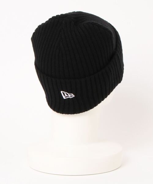 NEW ERA（ニューエラ）の「ニューエラ ニット帽 ミリタリーパッチ リブ（ニットキャップ/ビーニー・メンズ・ブラック/ベージュ/ネイビー/カーキ・FREE）」の5枚目の写真