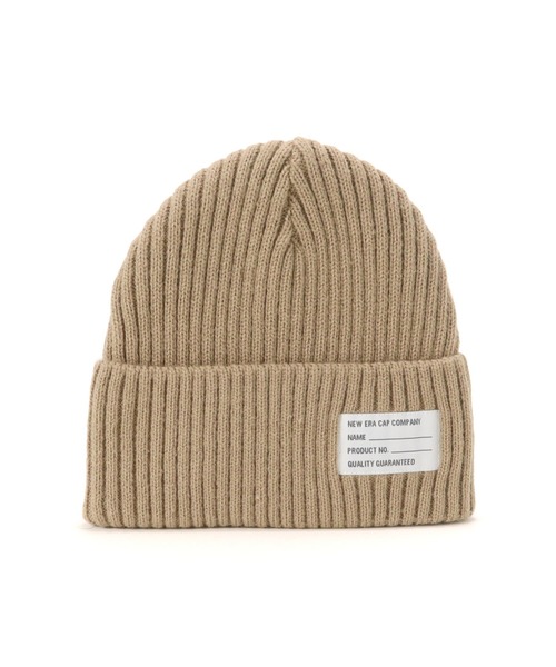 NEW ERA（ニューエラ）の「ニューエラ ニット帽 ミリタリーパッチ リブ（ニットキャップ/ビーニー・メンズ・ブラック/ベージュ/ネイビー/カーキ・FREE）」の9枚目の写真