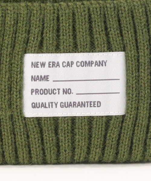 NEW ERA（ニューエラ）の「ニューエラ ニット帽 ミリタリーパッチ リブ（ニットキャップ/ビーニー・メンズ・ブラック/ベージュ/ネイビー/カーキ・FREE）」の14枚目の写真