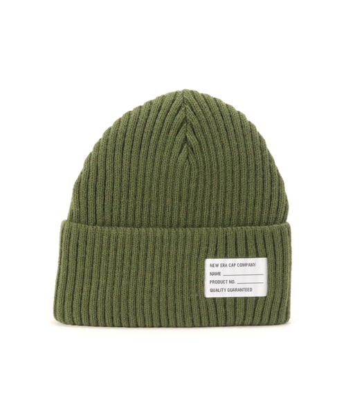 NEW ERA（ニューエラ）の「ニューエラ ニット帽 ミリタリーパッチ リブ（ニットキャップ/ビーニー・メンズ・ブラック/ベージュ/ネイビー/カーキ・FREE）」の12枚目の写真