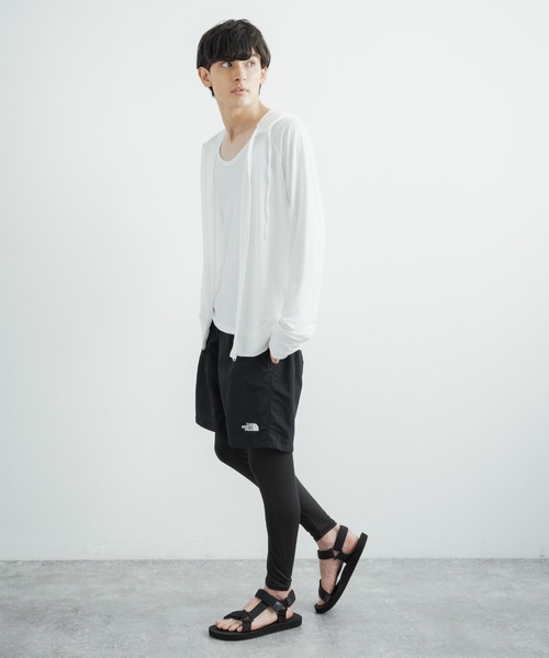 Rocky Monroe(ロッキーモンロー)の「機能性ラッシュガード接触冷感レギンス UVカット 日焼け対策(レギンス/スパッツ・メンズ・ブラック・M/L)」の5枚目の写真