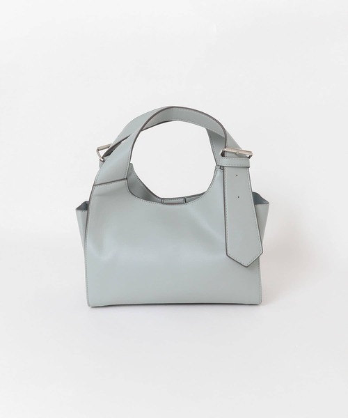 SENSE OF PLACE by URBAN RESEARCH（センスオブプレイスバイアーバンリサーチ）の「ミニクリテトートバッグ（トートバッグ・レディース・ブラック/アイボリー/ライトベージュ/ライトブルー・ONE）」の7枚目の写真