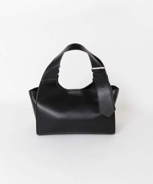 SENSE OF PLACE by URBAN RESEARCH（センスオブプレイスバイアーバンリサーチ）の「ミニクリテトートバッグ（トートバッグ・レディース・ブラック/アイボリー/ライトベージュ/ライトブルー・ONE）」の10枚目の写真