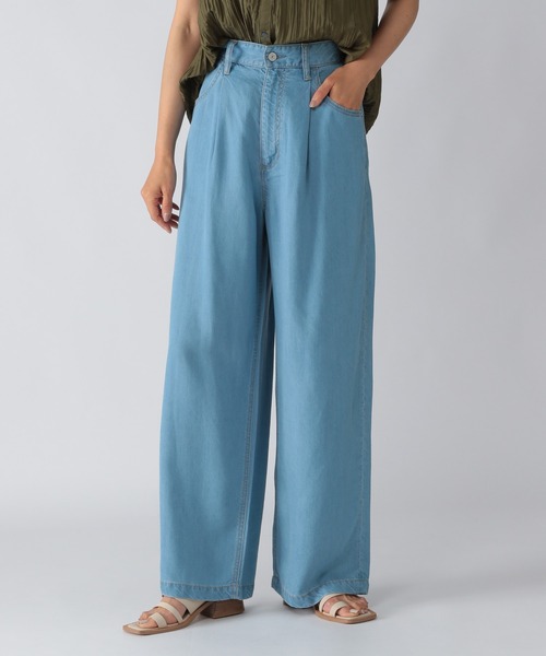 BARNYARDSTORM（バンヤードストーム）の「BARNYARDSTORM / ワイドライトデニム（デニムパンツ・レディース・グレー/インディゴブルー・1/2/00/0）」の7枚目の写真