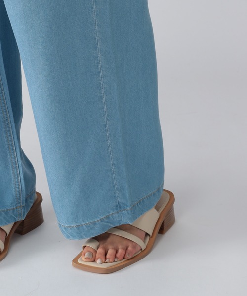 BARNYARDSTORM（バンヤードストーム）の「BARNYARDSTORM / ワイドライトデニム（デニムパンツ・レディース・グレー/インディゴブルー・1/2/00/0）」の18枚目の写真