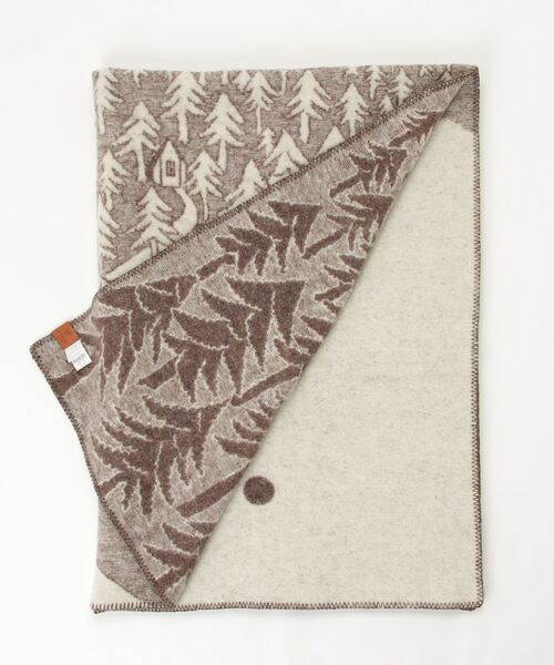 KLIPPAN(クリッパン)の「KLIPPAN HOUSE IN THE FOREST BLANKETS クリッパン ハウスインザフォレスト ブランケット 130×180 ブランケット(ブランケット・レディース・ブラウン/グレー/ネイビー/グリーン・FREE)」の13枚目の写真