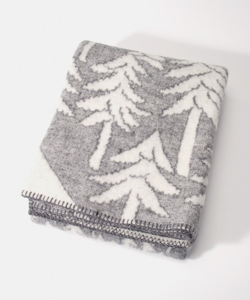 KLIPPAN(クリッパン)の「KLIPPAN HOUSE IN THE FOREST BLANKETS クリッパン ハウスインザフォレスト ブランケット 130×180 ブランケット(ブランケット・レディース・ブラウン/グレー/ネイビー/グリーン・FREE)」の5枚目の写真