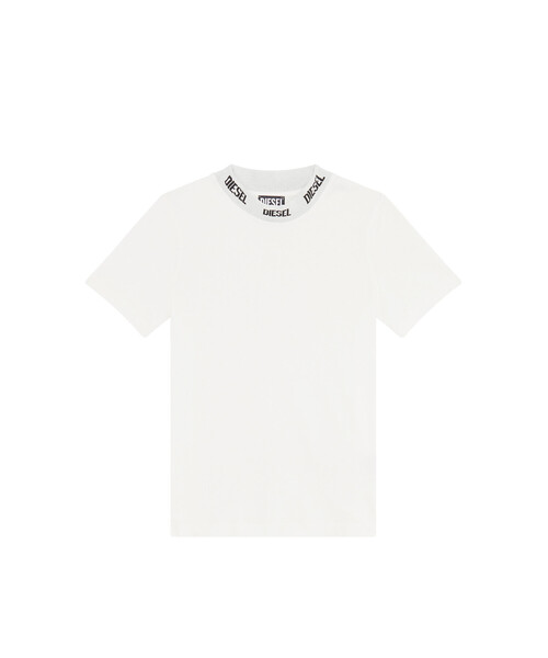 DIESEL(ディーゼル)の「レディース 半袖Tシャツ ロゴ(Tシャツ/カットソー・レディース・ブラック/ホワイト/ピンク・SMALL/MEDIUM/X-LARGE/LARGE)」の18枚目の写真