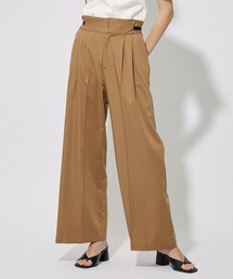 CITY TOKYO | サイドバックルツータックパンツ(その他パンツ)