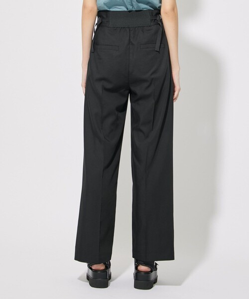 CITY TOKYO（シティトウキョウ）の「サイドバックルツータックパンツ（その他パンツ・レディース・ブラック/キャメル・2/1）」の19枚目の写真