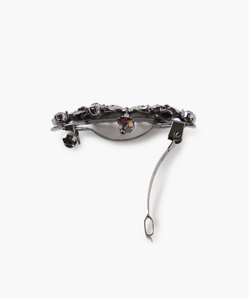 ANNA SUI(アナスイ)の「蝶・バラモチーフ バレッタ(バレッタ/ヘアクリップ・レディース・パープル・ONE SIZE)」の4枚目の写真