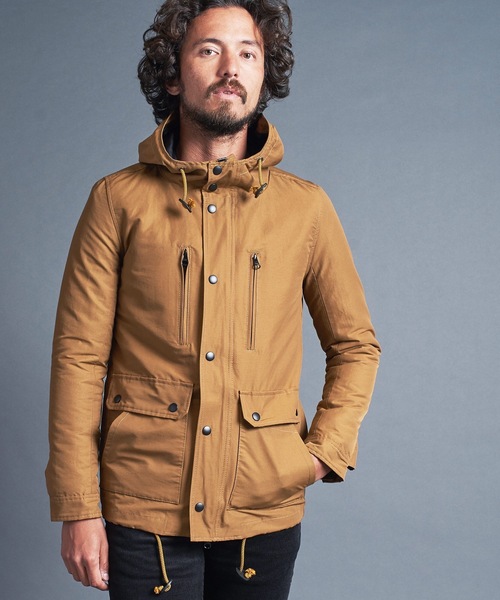 Magine（マージン）の「CTN/NY GROSSGRAIN 3WAY  MOUNTAIN PARKA:コットン/ナイロン グログラン 3WAY マウンテンパーカ 22AW（マウンテンパーカー・メンズ・ブラック/ネイビー/オリーブ/キャメル・44/46/48）」の19枚目の写真