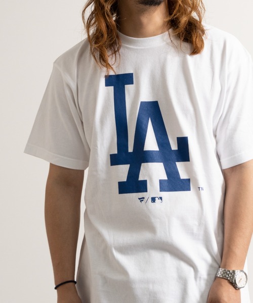 Fanatics（ファナティクス）の「Fanatics メジャーリーグ ロゴプリント Tシャツ（Tシャツ/カットソー）」 WEAR