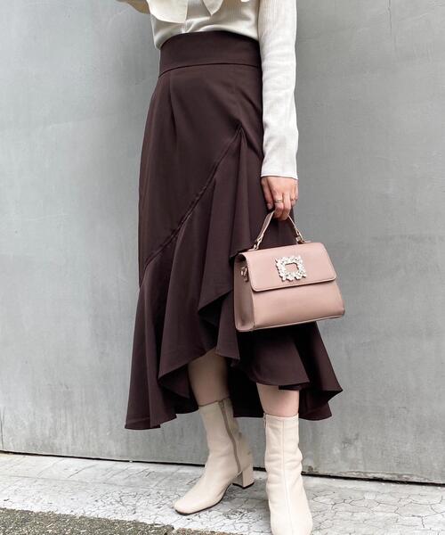 INGNI（イング）の「ラップイレヘムスカート（スカート）」 - WEAR