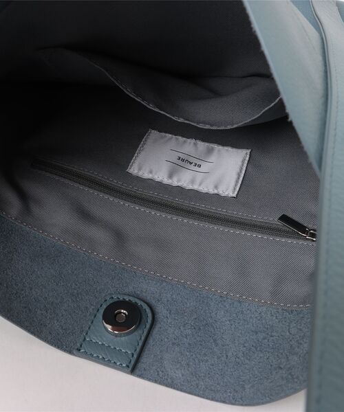 Beau're（ヴュレ）の「【BEAURE】 ムーバルベルトトートBAG（ショルダーバッグ・レディース・シルバー/ブラック/ベージュ/キナリ/サックスブルー・FREE）」の15枚目の写真