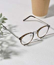 【紫外線カット率99.9%】クリアレンズサングラス 伊達メガネ ユニセックス 専用ケース付き