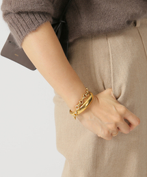 【Gabriela Artigas】10MMダブルビーム チェーンブレスレット GABRIELA ARTIGAS】Mini Double Beam Chain（ブレスレット