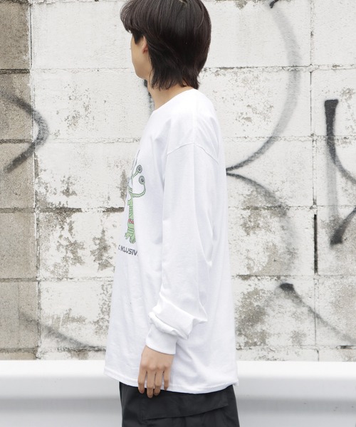 AlexanderLeeChang（アレキサンダーリーチャン）の「BACANCES ALL INCLUSIVE×AlexanderLeeChang/バカンス・オールインクルーシブ×アレキサンダーリーチャン BLC L/S T ALEX RABBIT（Tシャツ/カットソー・メンズ・ホワイト/グレー/ゴールド・M/L/XL）」の14枚目の写真