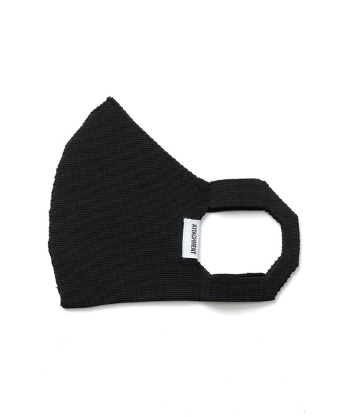 ATTACHMENT（アタッチメント）の「ヴィスコース / ナイロン ホールガーメント ニットマスク /  VIS / NY KNIT MASK（マスク・メンズ・ライトグレー/ブラック/ベージュ・ONESIZE）」の5枚目の写真