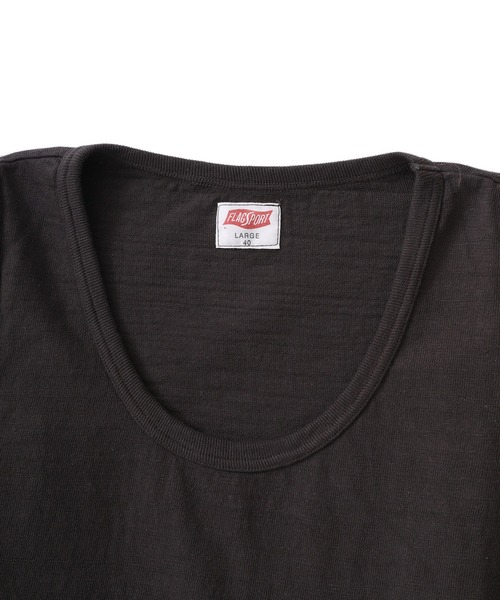 FLAG SPORT（フラッグスポーツ）の「FLAG SPORT / フラッグスポーツ：12 / Slab Tank T：FS2004[STD]（タンクトップ・メンズ・ホワイト系その他/ネイビー/ブラック・M/L/XL）」の7枚目の写真