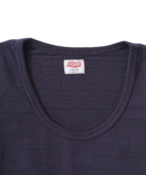 FLAG SPORT（フラッグスポーツ）の「FLAG SPORT / フラッグスポーツ：12 / Slab Tank T：FS2004[STD]（タンクトップ・メンズ・ホワイト系その他/ネイビー/ブラック・M/L/XL）」の15枚目の写真