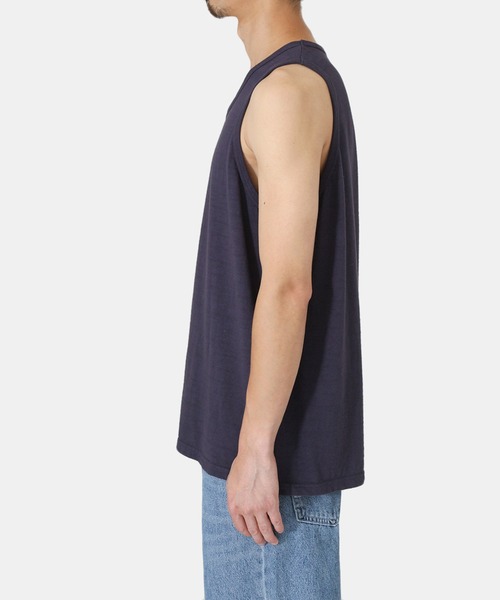 FLAG SPORT（フラッグスポーツ）の「FLAG SPORT / フラッグスポーツ：12 / Slab Tank T：FS2004[STD]（タンクトップ・メンズ・ホワイト系その他/ネイビー/ブラック・M/L/XL）」の19枚目の写真