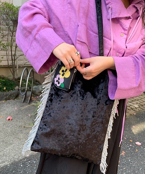 Casselini（キャセリーニ）の「Casselini(キャセリーニ)モチーフコインケース（コインケース・レディース・ブラック/グリーン/レッド/シルバー/ピンク・FREE）」の17枚目の写真