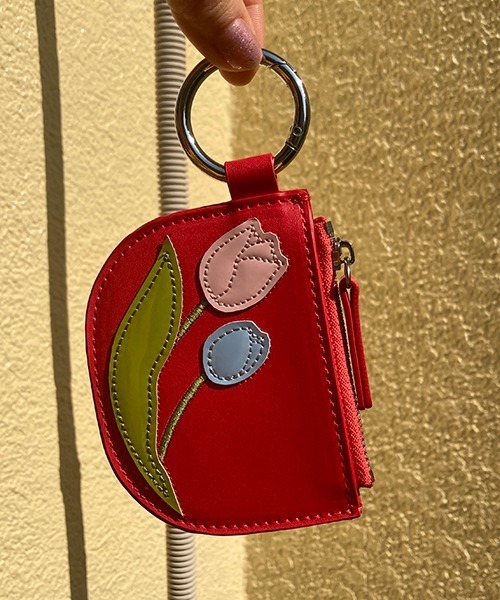 Casselini（キャセリーニ）の「Casselini(キャセリーニ)モチーフコインケース（コインケース・レディース・ブラック/グリーン/レッド/シルバー/ピンク・FREE）」の21枚目の写真