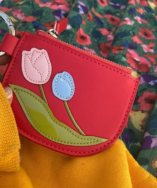 Casselini（キャセリーニ）の「Casselini(キャセリーニ)モチーフコインケース（コインケース・レディース・ブラック/グリーン/レッド/シルバー/ピンク・FREE）」の22枚目の写真