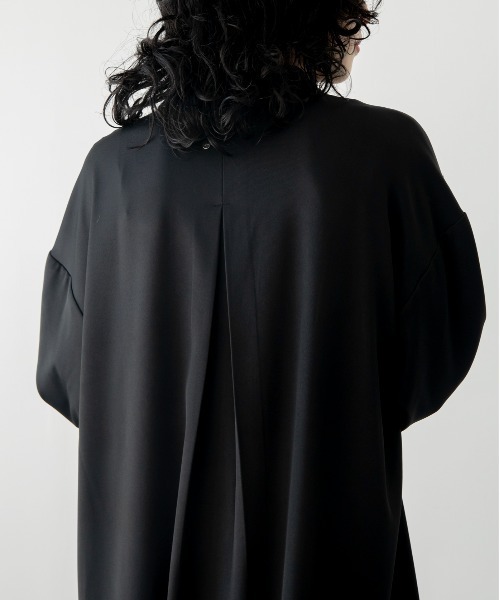 VACANCY（ヴァカンシー）の「サイド切り替えシャツワンピース（ワンピース・レディース・その他/ブラック/ブルー/ネイビー・FREE）」の22枚目の写真