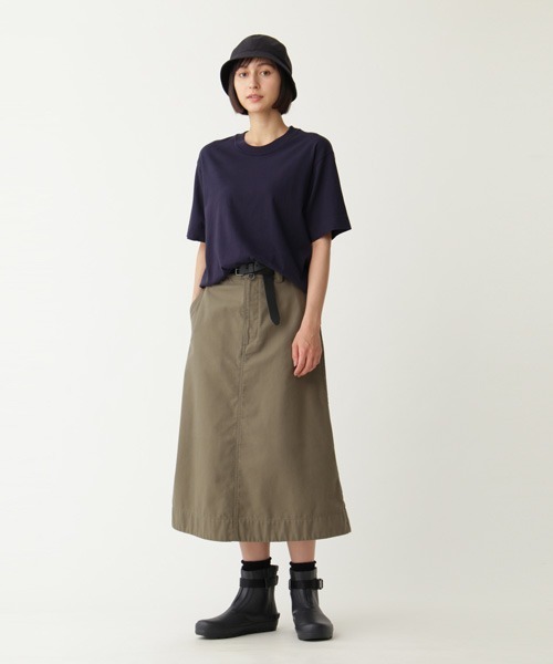 MHL.(エムエイチエル)の「PROOFED COTTON POLYESTER TWILL(ハット・レディース・グレー系その他3/ベージュ系その他2・FREE)」の4枚目の写真