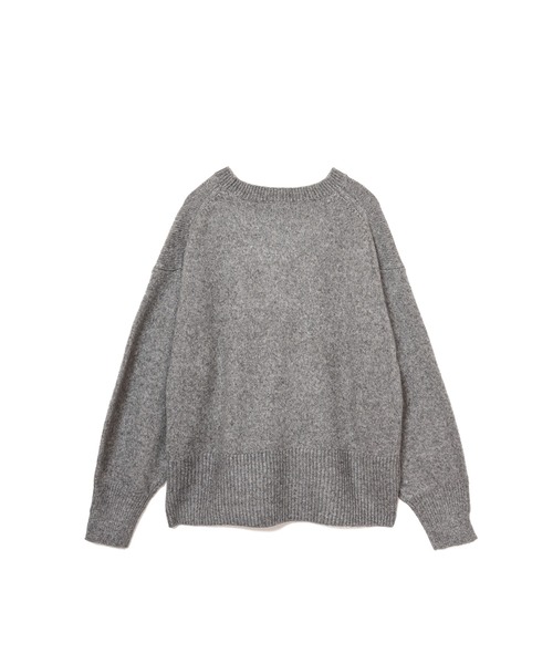 AMERICAN RAG CIE（アメリカンラグシー）の「モヘヤボリュームスリットニット（ニット/セーター・レディース・チャコール/パープル/ベージュ・FREE）」の15枚目の写真