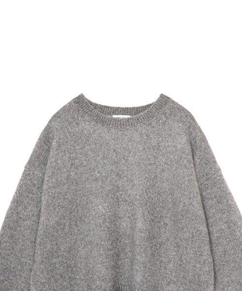 AMERICAN RAG CIE（アメリカンラグシー）の「モヘヤボリュームスリットニット（ニット/セーター・レディース・チャコール/パープル/ベージュ・FREE）」の16枚目の写真