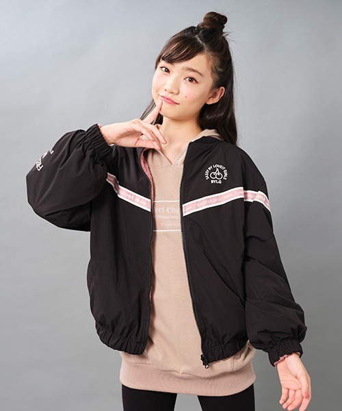 by LOVEiT（バイラビット）の「袖シャーリングチュニック（チュニック・キッズ・モカ/ラベンダー/ブラック・140cm/160cm/130cm/150cm/120cm）」の10枚目の写真